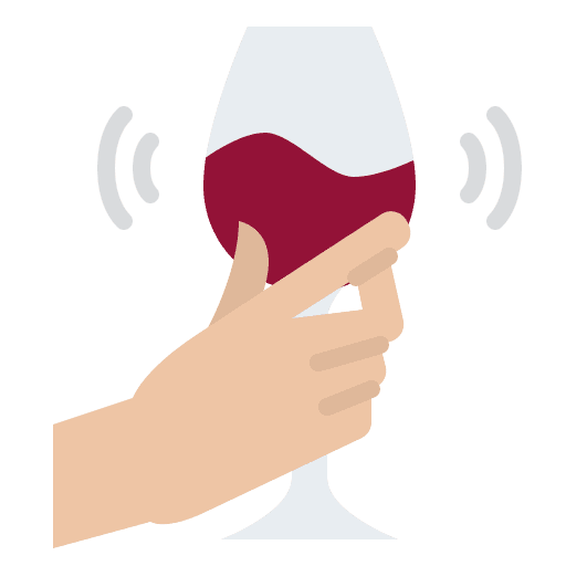Shaking food and restaurant shake wine icon Shaking food and restaurant shake wine icon