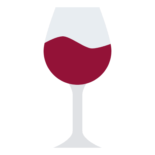 Wine glass winery alcoholic drink wine glass icon