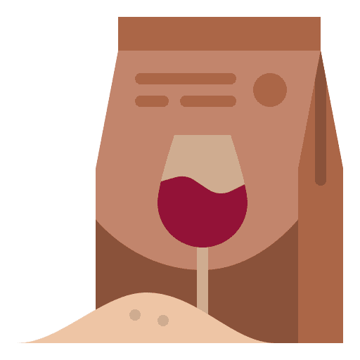 Yeast winery pack wine icon Yeast winery pack wine icon