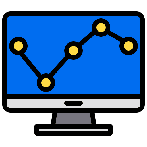 Analytics analytics analysis graph icon