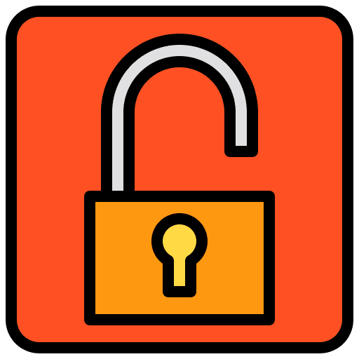 Lock locked bar chart lock icon