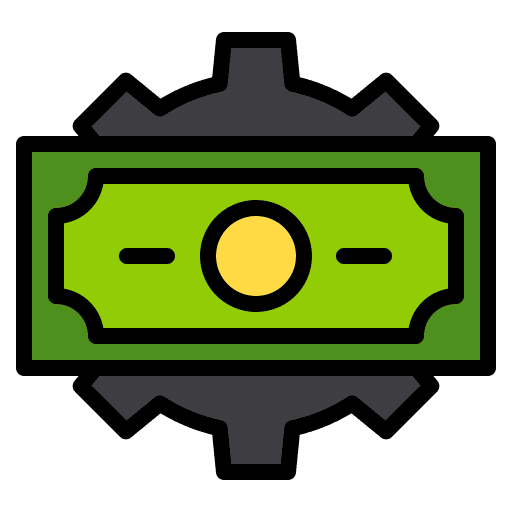 Financial dollar business and finance financial icon Financial dollar business and finance financial icon