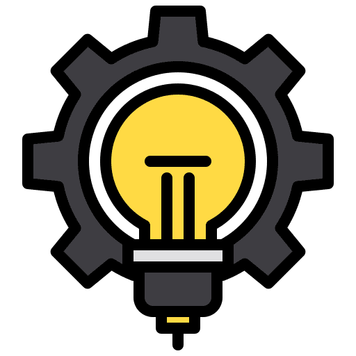 Idea create business and finance creative icon Idea create business and finance creative icon