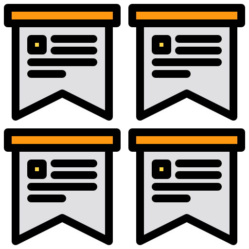 Banner banner visualization infographic icon Banner banner visualization infographic icon