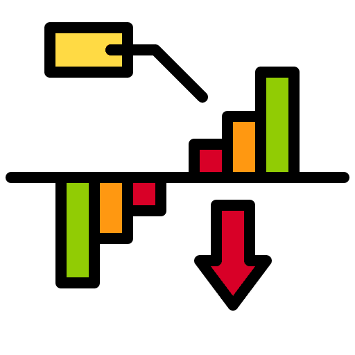 Infographic infographic profit chart icon Infographic infographic profit chart icon