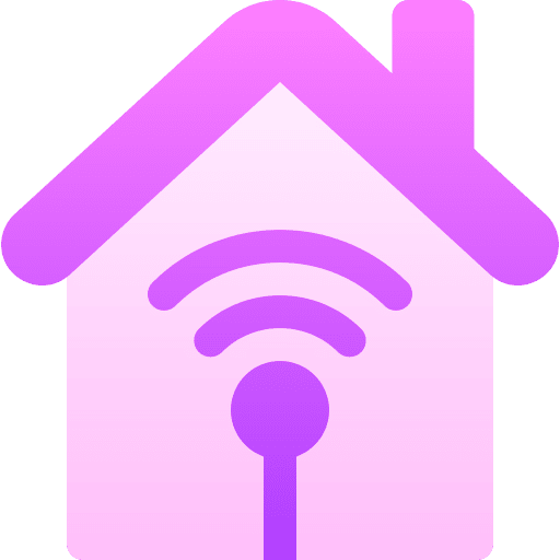 Domotics domotics wifi smart house icon