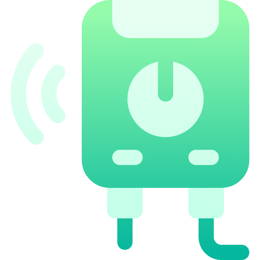 Water heater water heater technology automation icon Water heater water heater technology automation icon