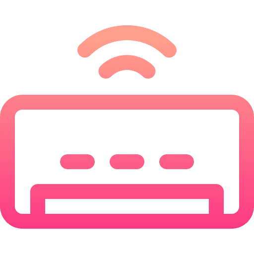 Air conditioner machine appliances technology icon Air conditioner machine appliances technology icon