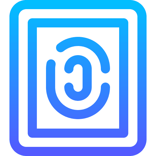 Fingerprint access fingerprint electronics icon Fingerprint access fingerprint electronics icon