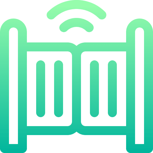 Gate gate internet of things electronics icon Gate gate internet of things electronics icon