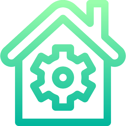 Settings home automation smart house settings icon Settings home automation smart house settings icon