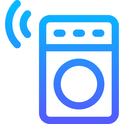 Washing machine wireless smart house washing machine icon Washing machine wireless smart house washing machine icon