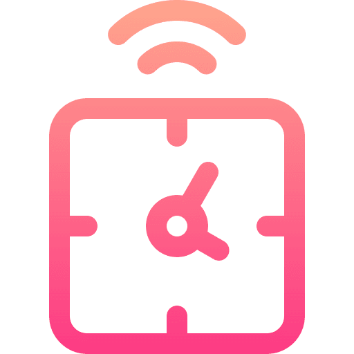 Clock home automation time time and date icon Clock home automation time time and date icon