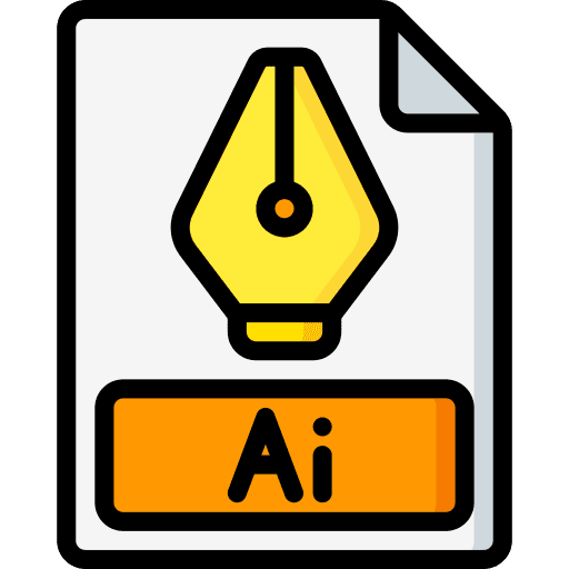 File page file illustrator icon
