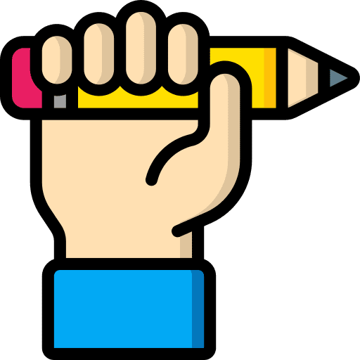 Hand design hand art and design icon