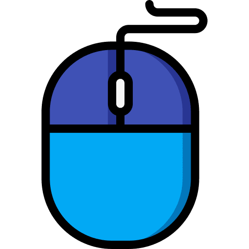 Mouse cursor device technology icon