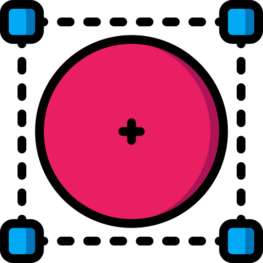 Object box tool size icon