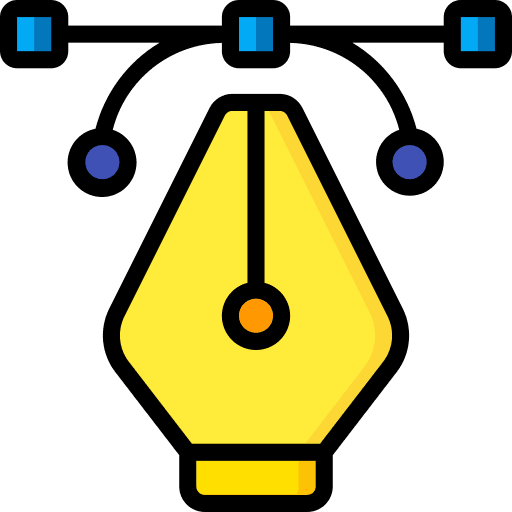 Vector interface art and design graphic icon