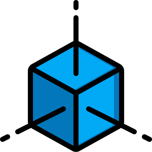 3d cube geometry 3d cube cube icon