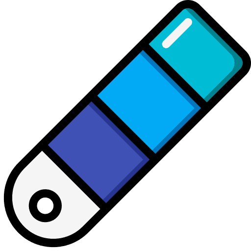Colours art swatches tool icon