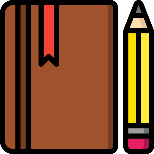 Notebook book write notes icon