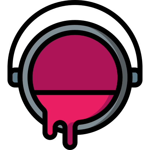 Bucket paint bucket ui icon