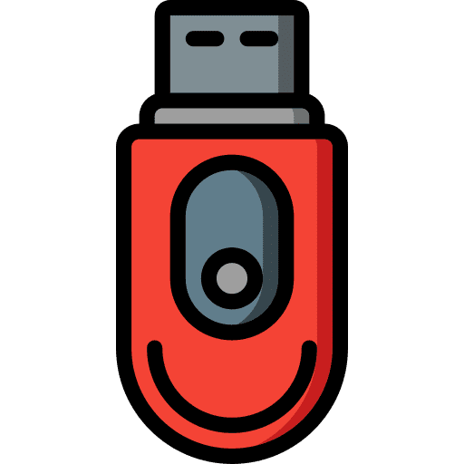 Usb memory art and design storage icon