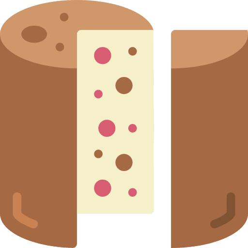 Cake panettone italian food food and restaurant icon