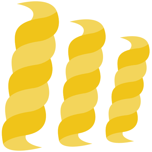 Fusilli italian food fusilli mediterranean icon