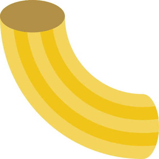 Macaroni gastronomy food and restaurant nutrition icon