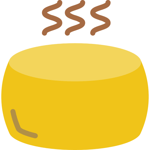 Parmesan food fast food milky icon