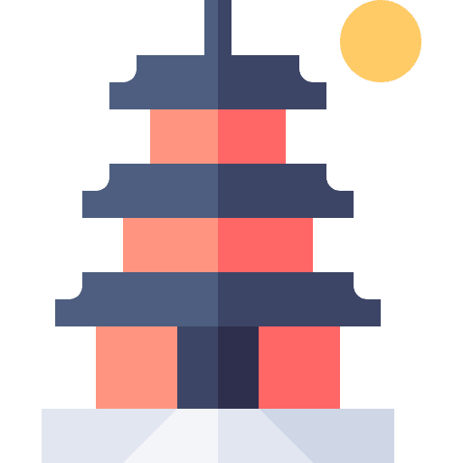 Pagoda pagoda japanese temple icon Pagoda pagoda japanese temple icon