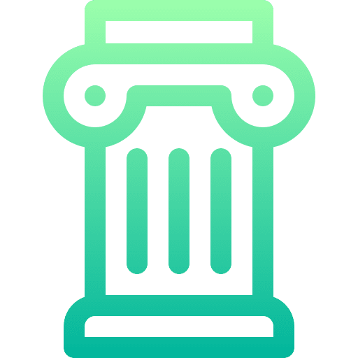 Column story decoration greece icon