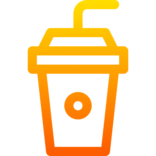 Soft drink food and restaurant paper cup take away icon Soft drink food and restaurant paper cup take away icon