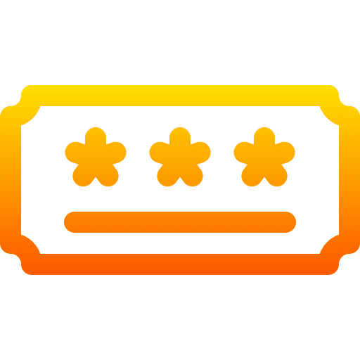 Ticket movie interface cinema icon Ticket movie interface cinema icon