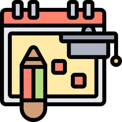 Calendar calendar semester schedule icon Calendar calendar semester schedule icon
