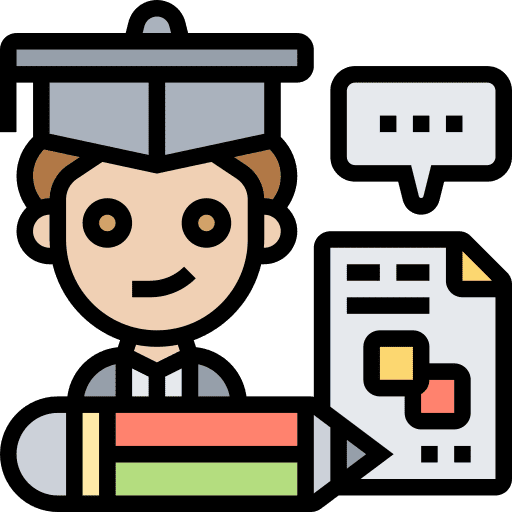 Class education university student icon