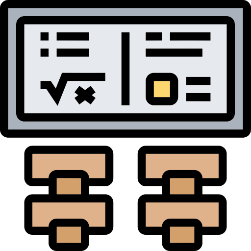 Classroom blackboard study classroom icon Classroom blackboard study classroom icon
