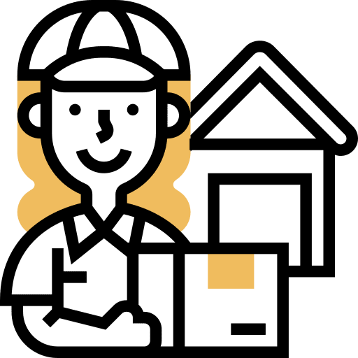 Send communications delivery service icon