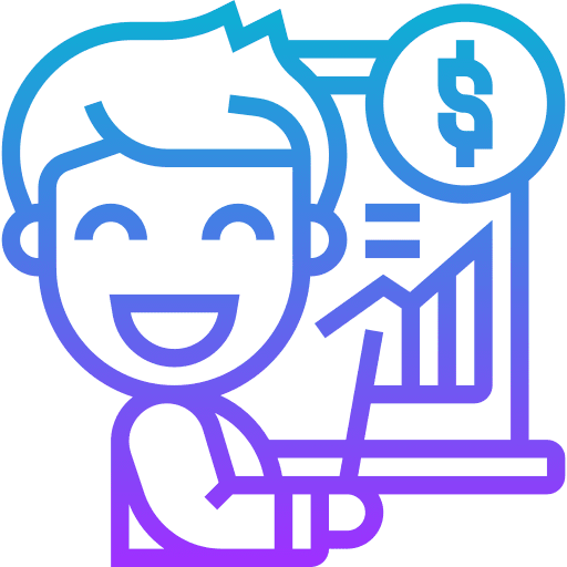 Financial advisor people financial advisor user icon