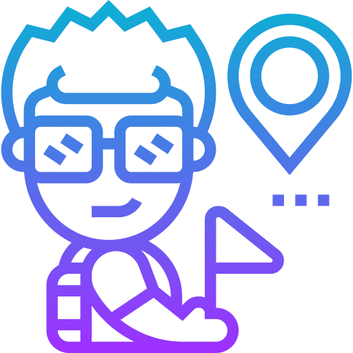 Tour guide user avatar tourism icon