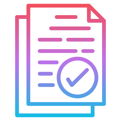 Checked checked verified approved icon