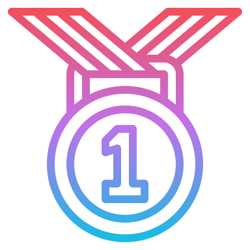 First position medal competition reward icon First position medal competition reward icon