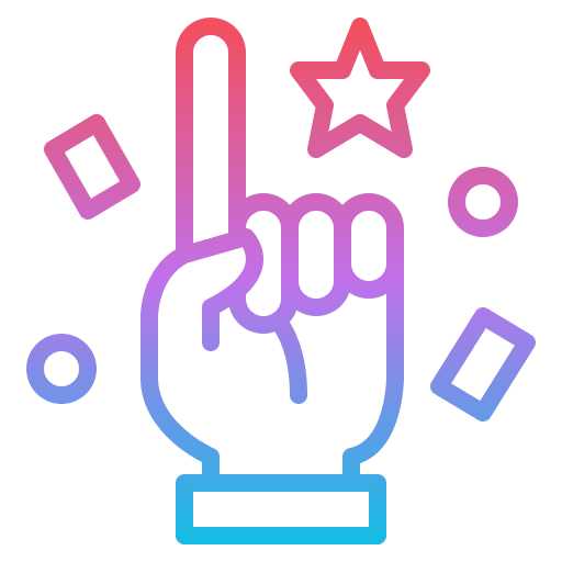 Finger successful achievement hands and gestures icon Finger successful achievement hands and gestures icon
