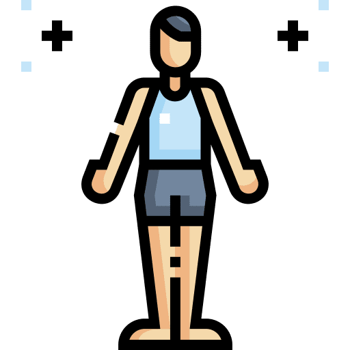Yoga pose excercise mountain man icon