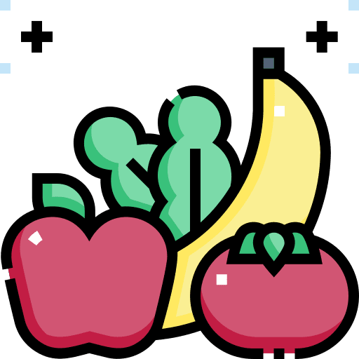 Healthy food healthy food vegetables fruit icon