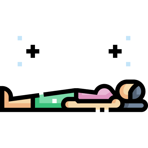 Corpse wellness woman yoga icon