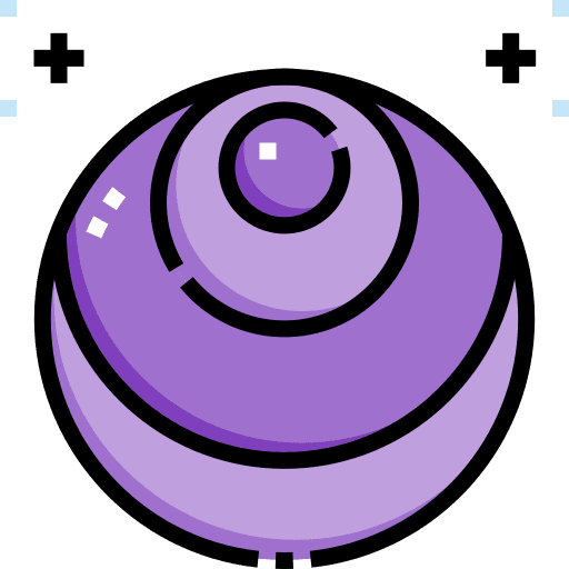 Yoga ball pilates ball wellness yoga ball icon