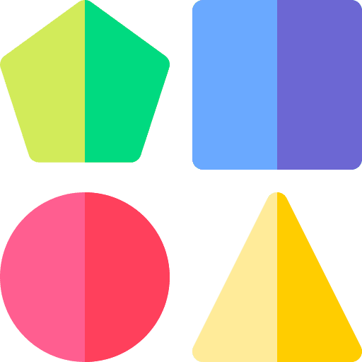Shapes shapes education geometry icon Shapes shapes education geometry icon