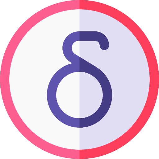 Delta delta symbol alphabet icon Delta delta symbol alphabet icon